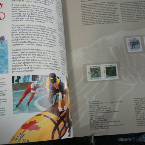 CANADA POST 1987  YEAR STAMP COLLECTION. - Picture 6 of 7